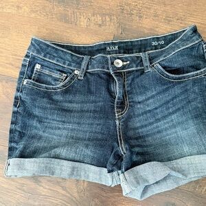 a.n.a Women's Jean Shorts - Deep Blue
